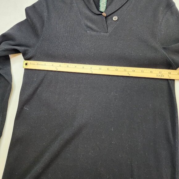 Lauren Ralph Lauren Black Dress with Brown Accents - Picture 8 of 10